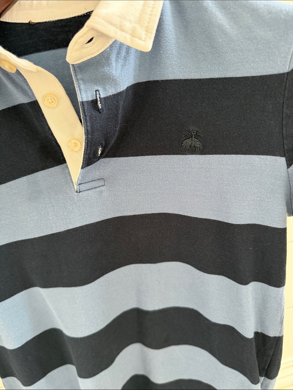 Brooks Brothers long sleeve striped Boys polo shirt, Size 10Y. - Picture 7 of 11